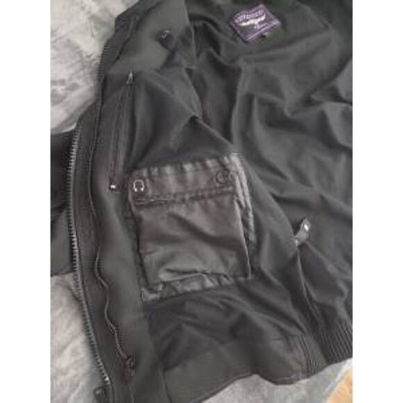 Women’s Moto Jacket Milwaukee Performance Black Purple - Picture 5 of 10